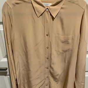 Equiptment essential silk shirt